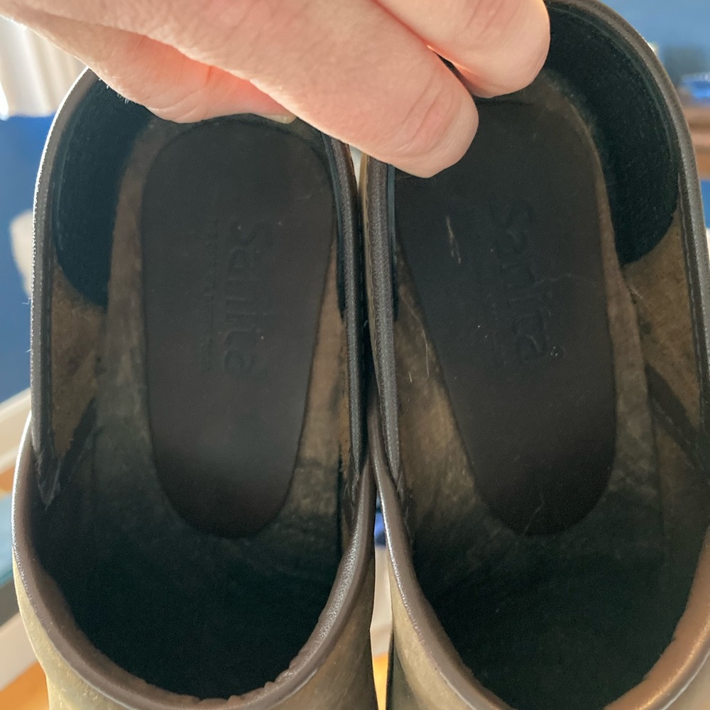 Sanita Brown Clogs